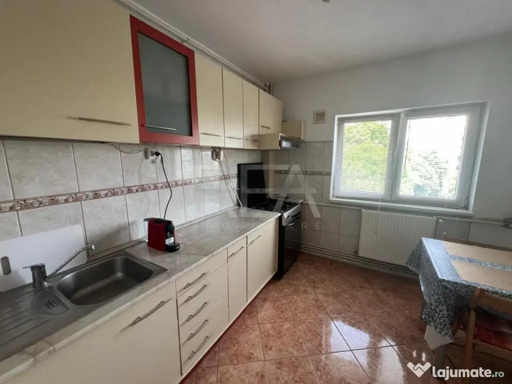 2 camere Doamna Ghica decomandat,centrală,inst. schimb.,et. 