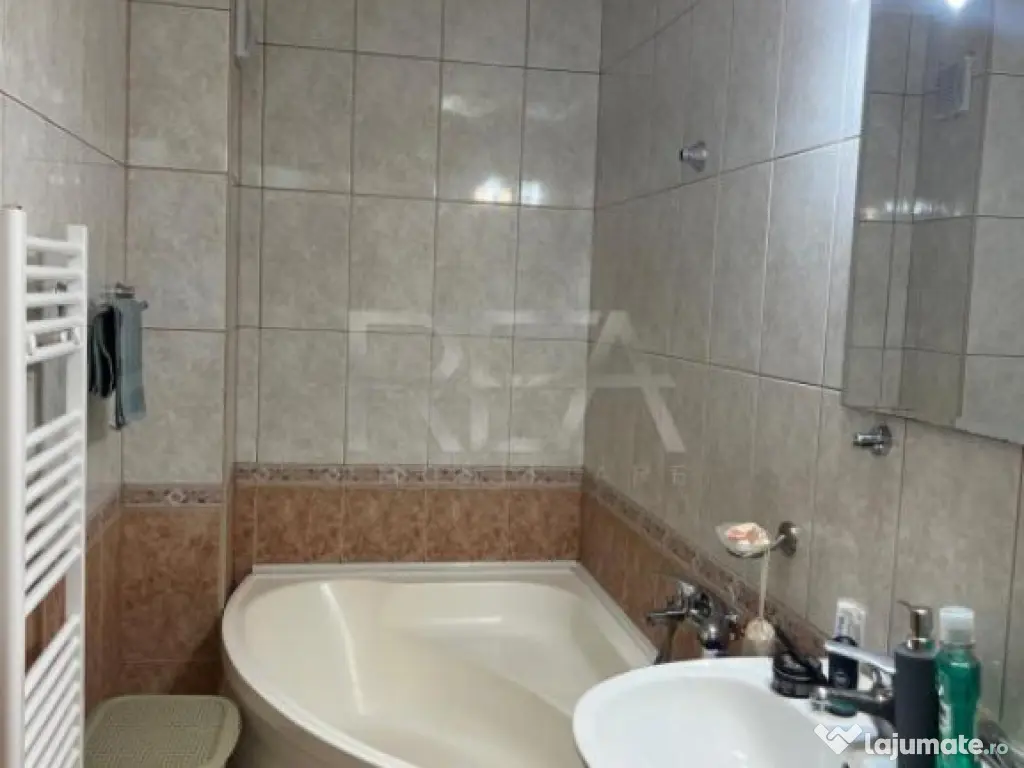 2 camere Doamna Ghica decomandat,centrală,inst. schimb.,et. 