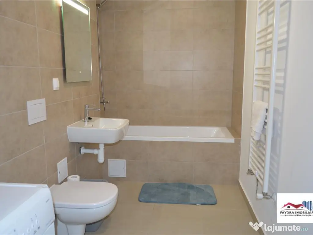 Ap. 2 Camere Mobilat si Utilat cu Parcare Privata de Inchiri 