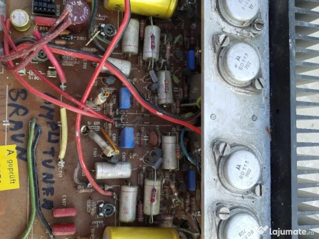 Finali BD313-BD314 cu radiator 