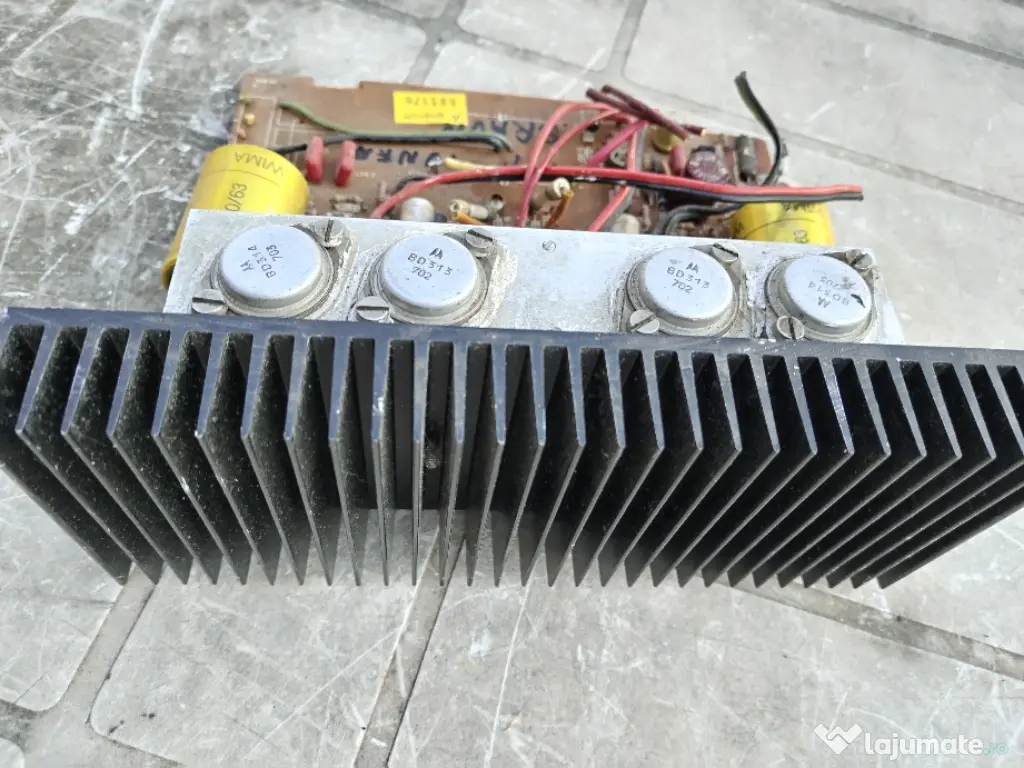 Finali BD313-BD314 cu radiator 