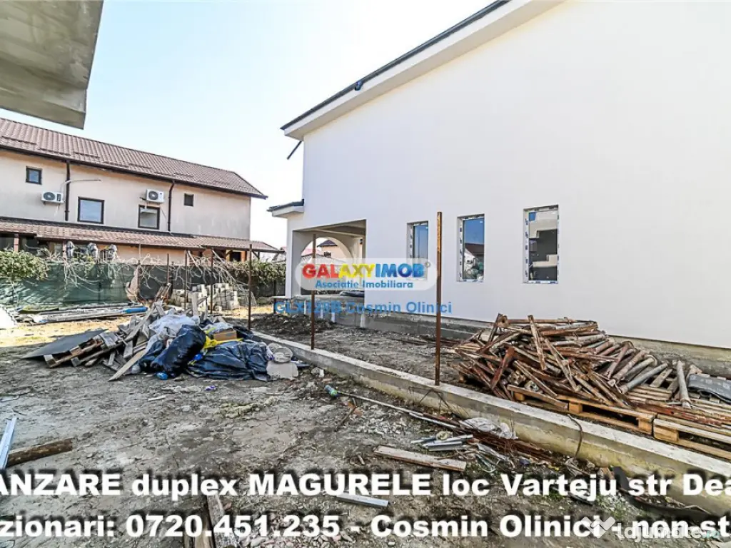 Casa 4 camere Magurele Varteju str Dealu 130 mp utili teren 