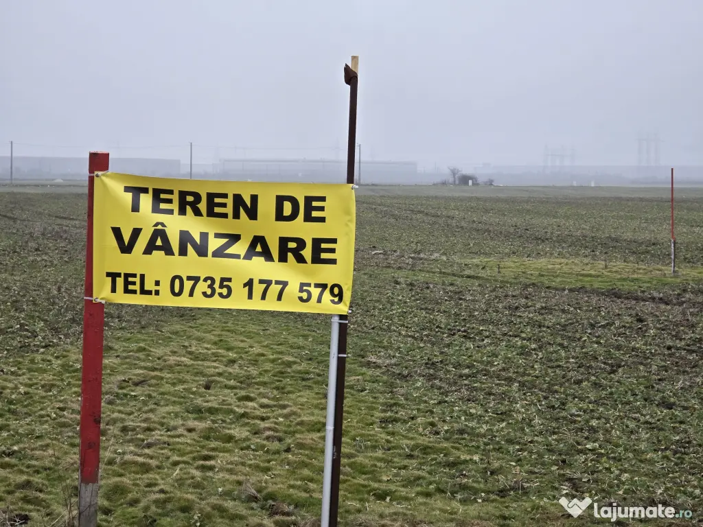 Teren de vanzare Domnesti Ilfov 500mp