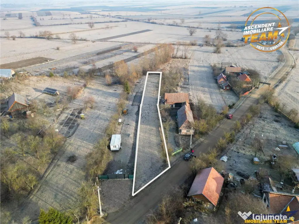 Teren 1.120 mp,Dobolii de Sus:liniste,aer curat si multiple 