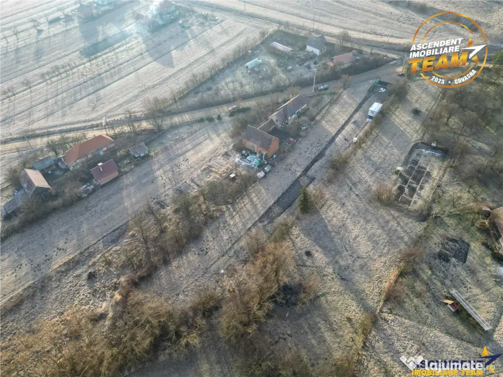 Teren 1.120 mp,Dobolii de Sus:liniste,aer curat si multiple 