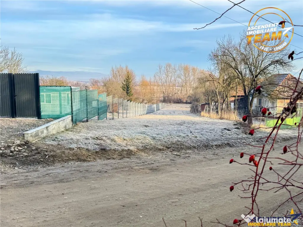 Teren 1.120 mp,Dobolii de Sus:liniste,aer curat si multiple 