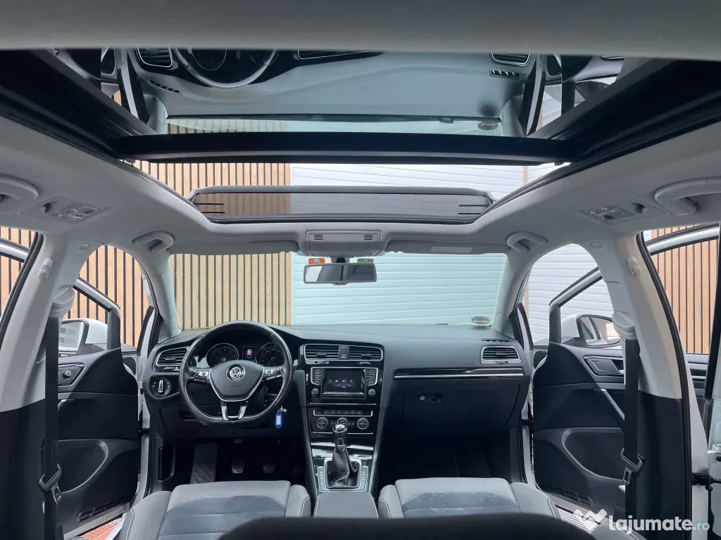 VW GOLF 7, 1,4 Benizna 122 Cp, Panoramic, Scaune incalzite, RAR+ITP,Garantie 