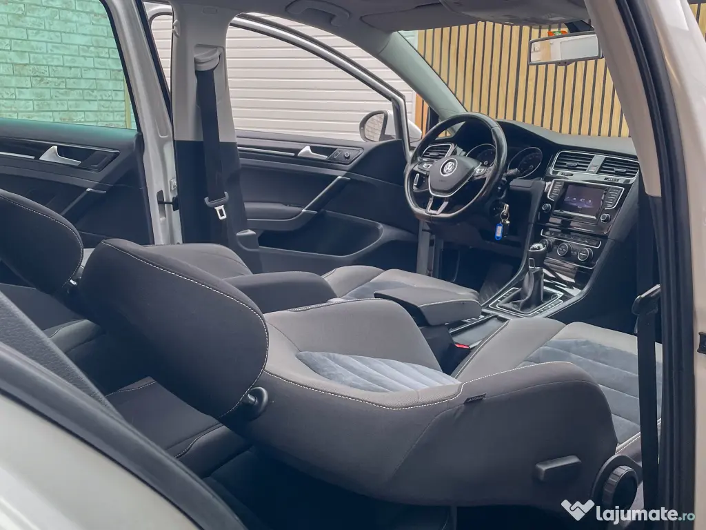 VW GOLF 7, 1,4 Benizna 122 Cp, Panoramic, Scaune incalzite, RAR+ITP,Garantie 