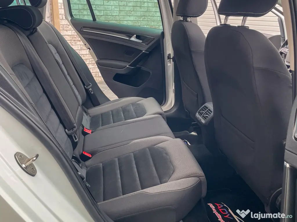 VW GOLF 7, 1,4 Benizna 122 Cp, Panoramic, Scaune incalzite, RAR+ITP,Garantie 