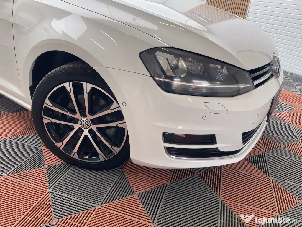 VW GOLF 7, 1,4 Benizna 122 Cp, Panoramic, Scaune incalzite, RAR+ITP,Garantie 