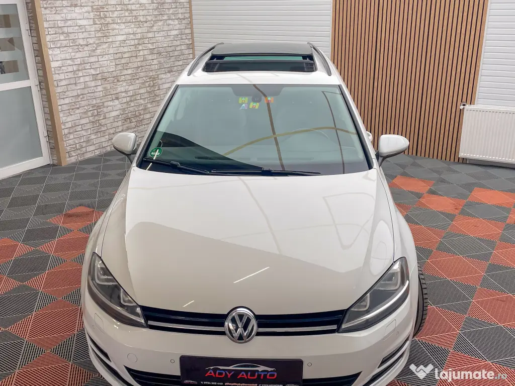 VW GOLF 7, 1,4 Benizna 122 Cp, Panoramic, Scaune incalzite, RAR+ITP,Garantie 