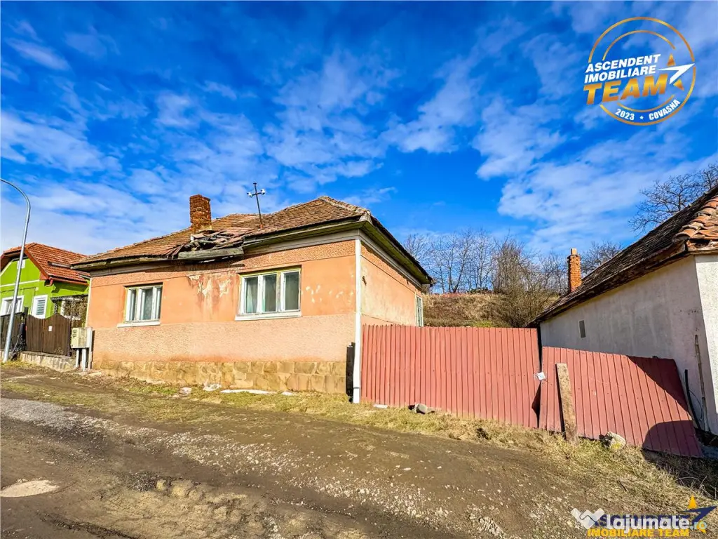 Teren intravilan 493 mp cu casa, Sfantu Gheorghe, Simeria,Co 