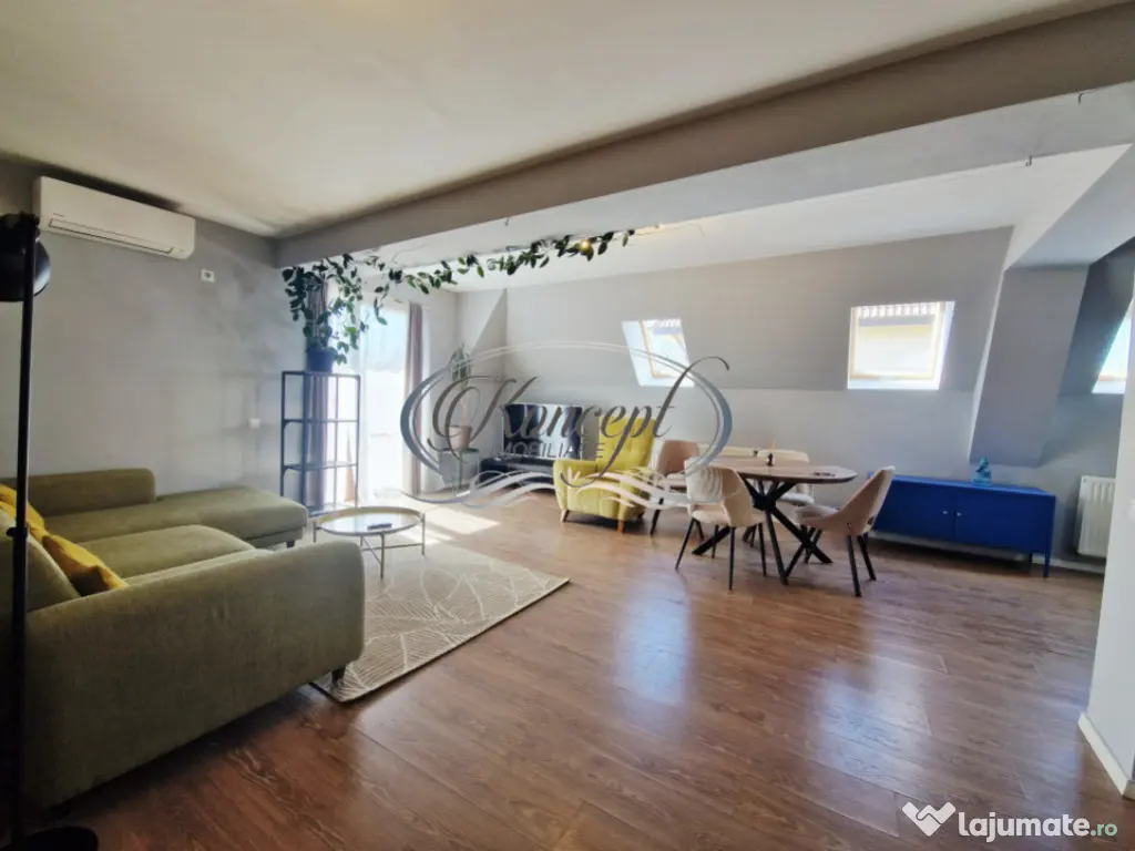 Apartament spatios pet frendly, cu parcare in imobil tip vil 