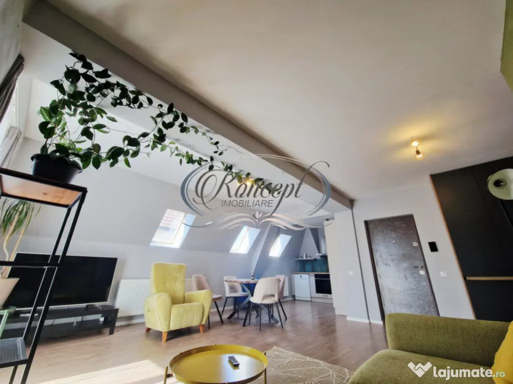 Apartament spatios pet frendly, cu parcare in imobil tip vil 