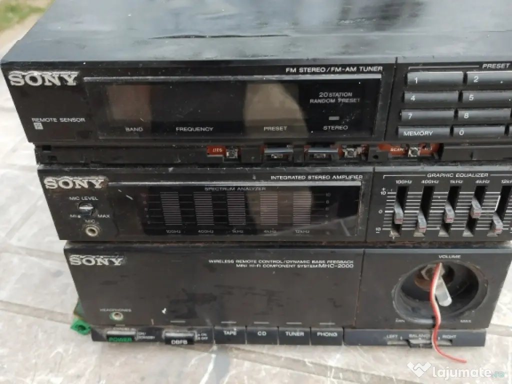 Amplituner Sony TA-707M defect 