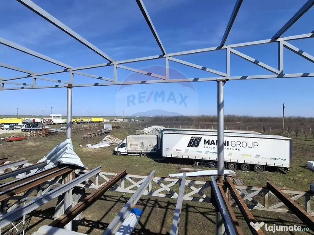 Teren 15.107mp, POT60%+hală industrială | Glina | acces... 