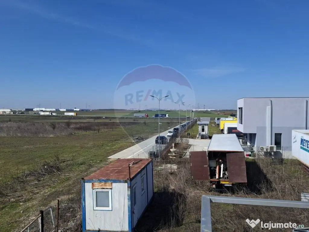 Teren 15.107mp, POT60%+hală industrială | Glina | acces... 