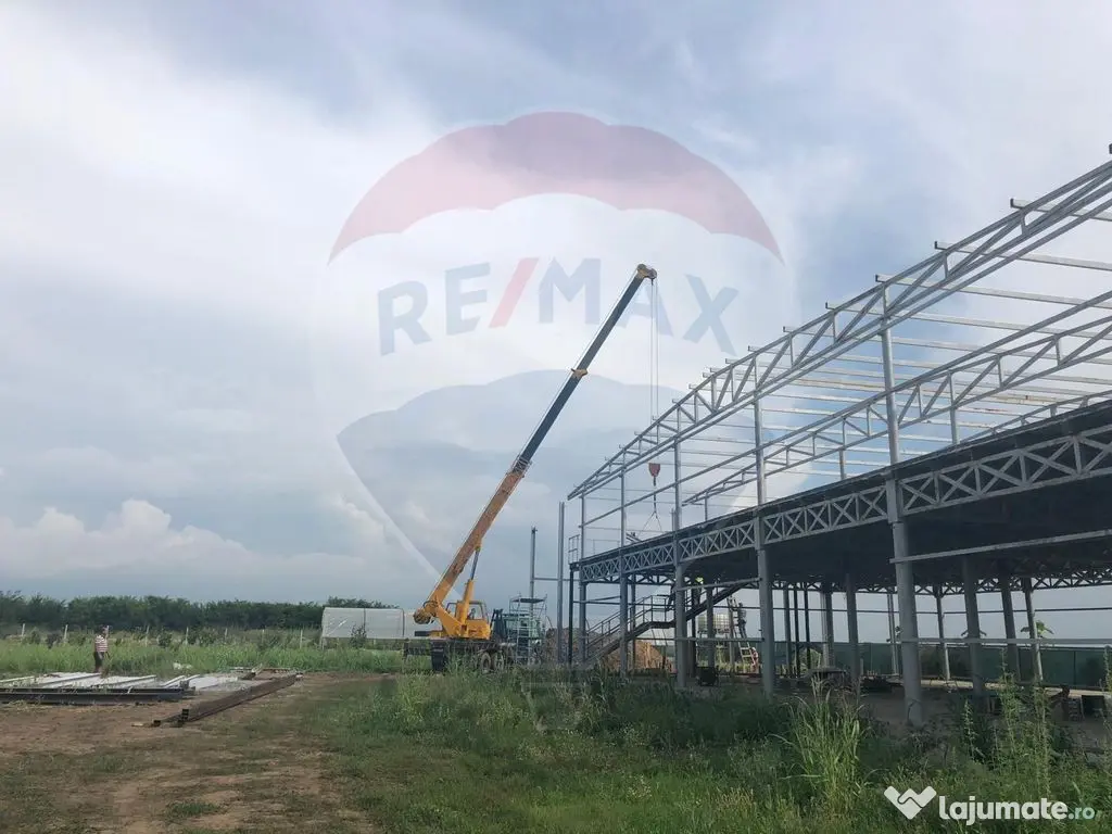 Teren 15.107mp, POT60%+hală industrială | Glina | acces... 