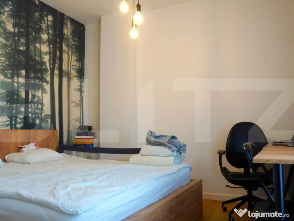 Apartament 3 camere 76mp utili, terasă 74mp, 2băi, parcare 
