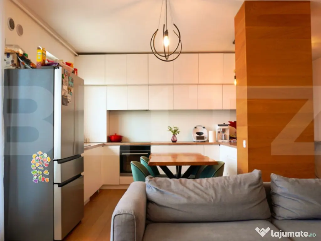 Apartament 3 camere 76mp utili, terasă 74mp, 2băi, parcare 