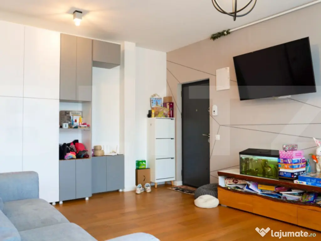 Apartament 3 camere 76mp utili, terasă 74mp, 2băi, parcare 