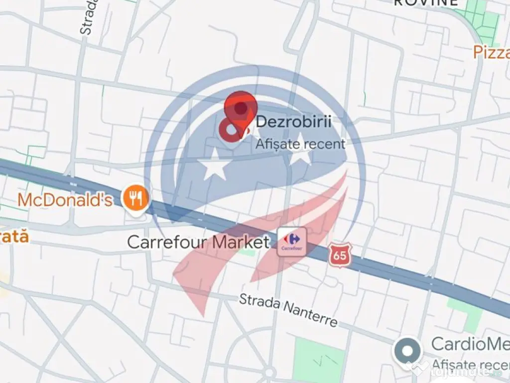 Apartament 3 camere decomandate, 71 mp, bloc cărămidă,... 