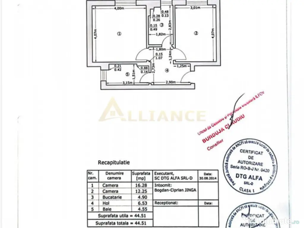Apartament 2 camere decomandat- Popesti Leordeni 