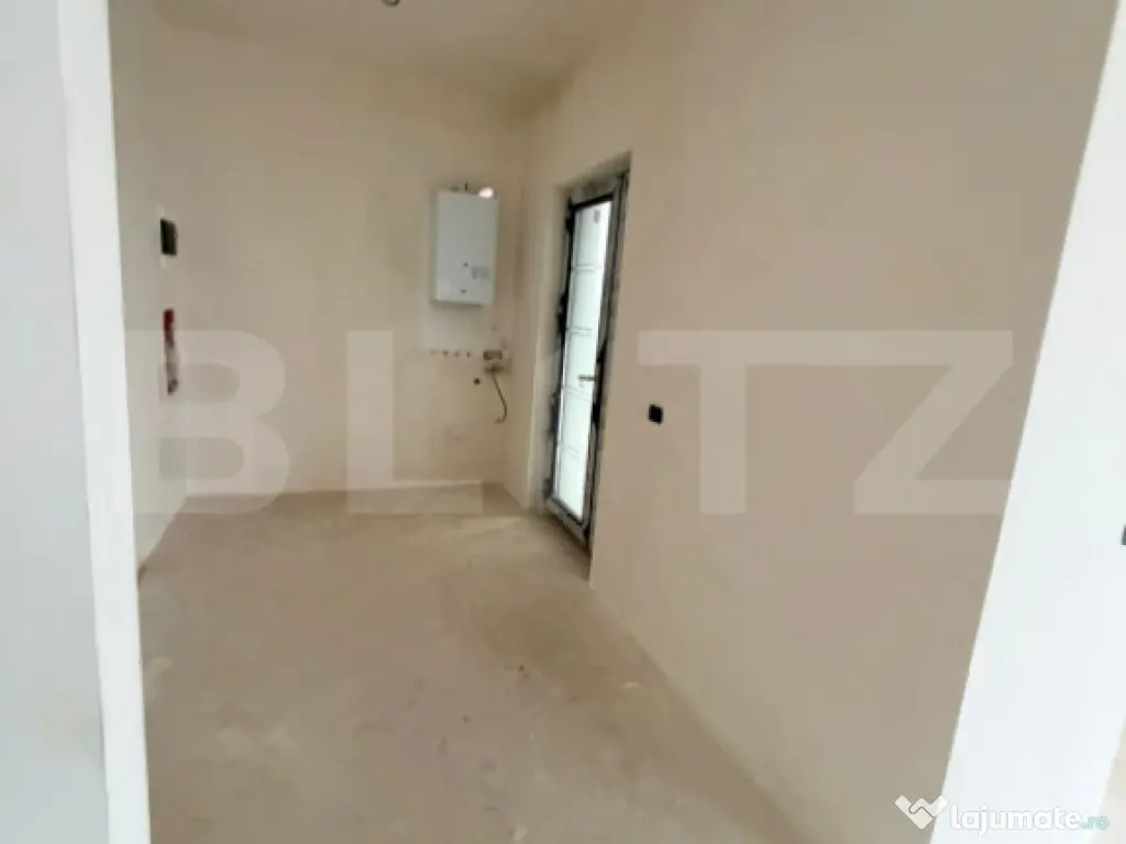 Casă individuală în Sânpetru 4 camere, tavane 3 m, geamu 