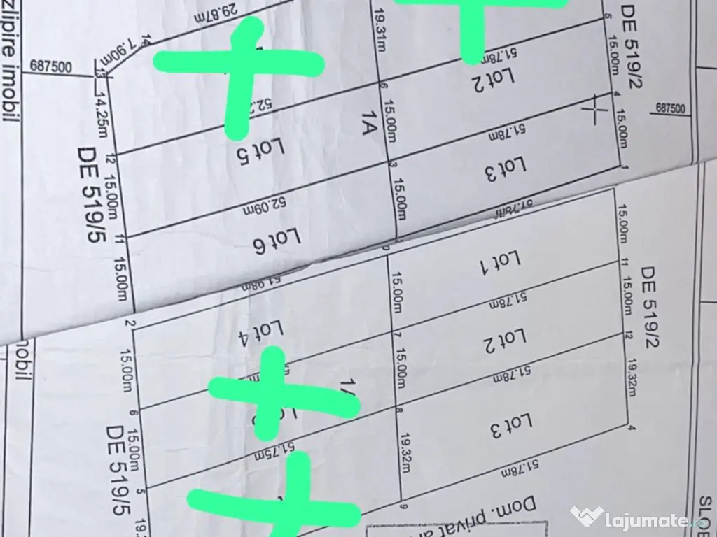 Vanzare teren intravilan 760mp