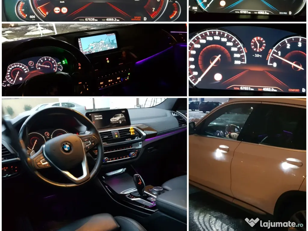 BMW X3, G01| 3.0i XLine sDrive | 252CP | Panoramic | 2.0 Benzină B48 | 67.000km 
