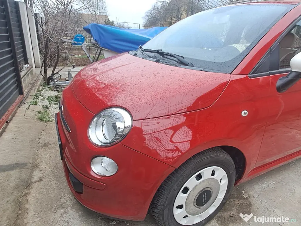 FIAT500,an2012, benzină0,9L,automată 