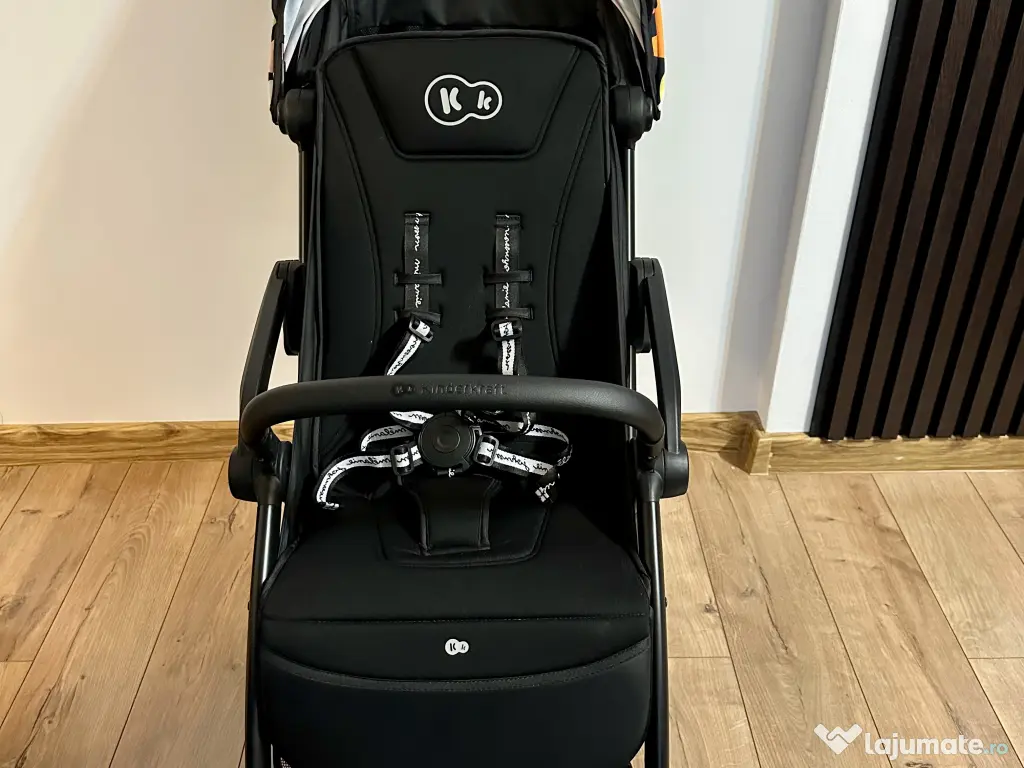 Carucior de vara Kinderkraft Apino, Happy Shapes 