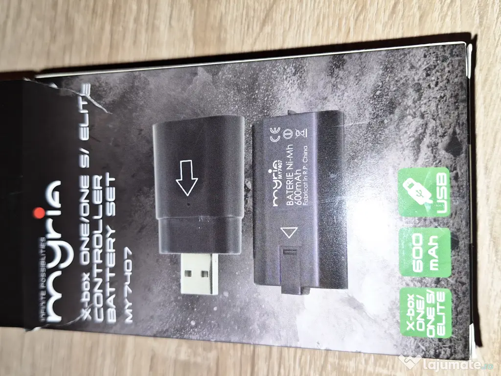 Controller Xbox Series X + adaptor wireless + baterie microsoft 