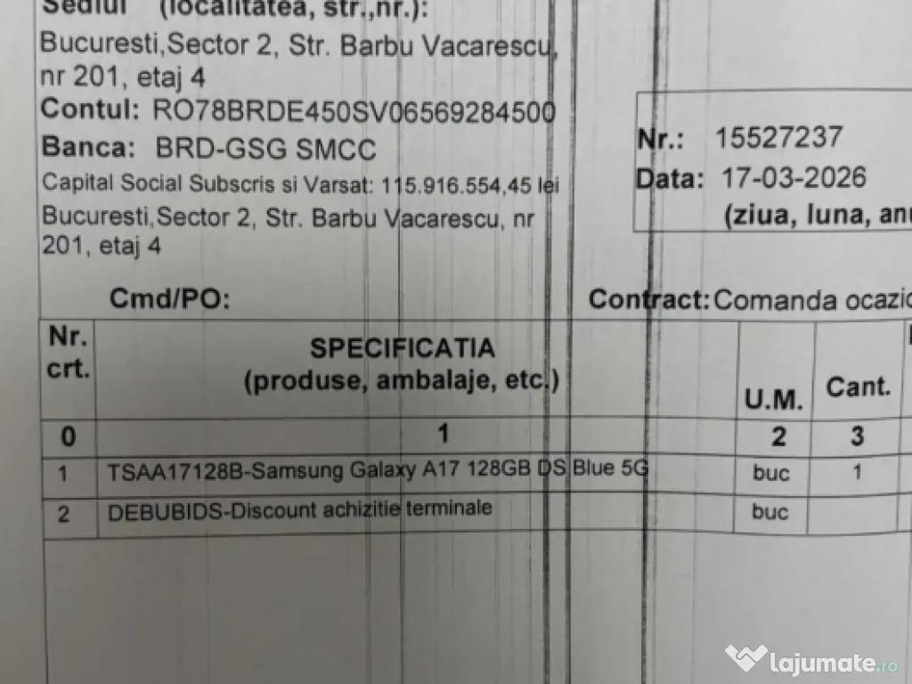 Samsung A17 Nou SIGILAT 