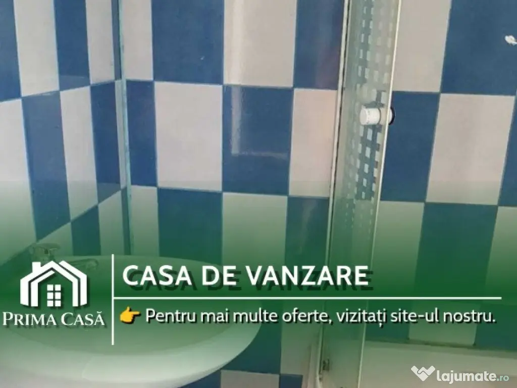 Casa in comuna Merei (12km de Buzau; 5km de A7) ~ teren 1000mp, 