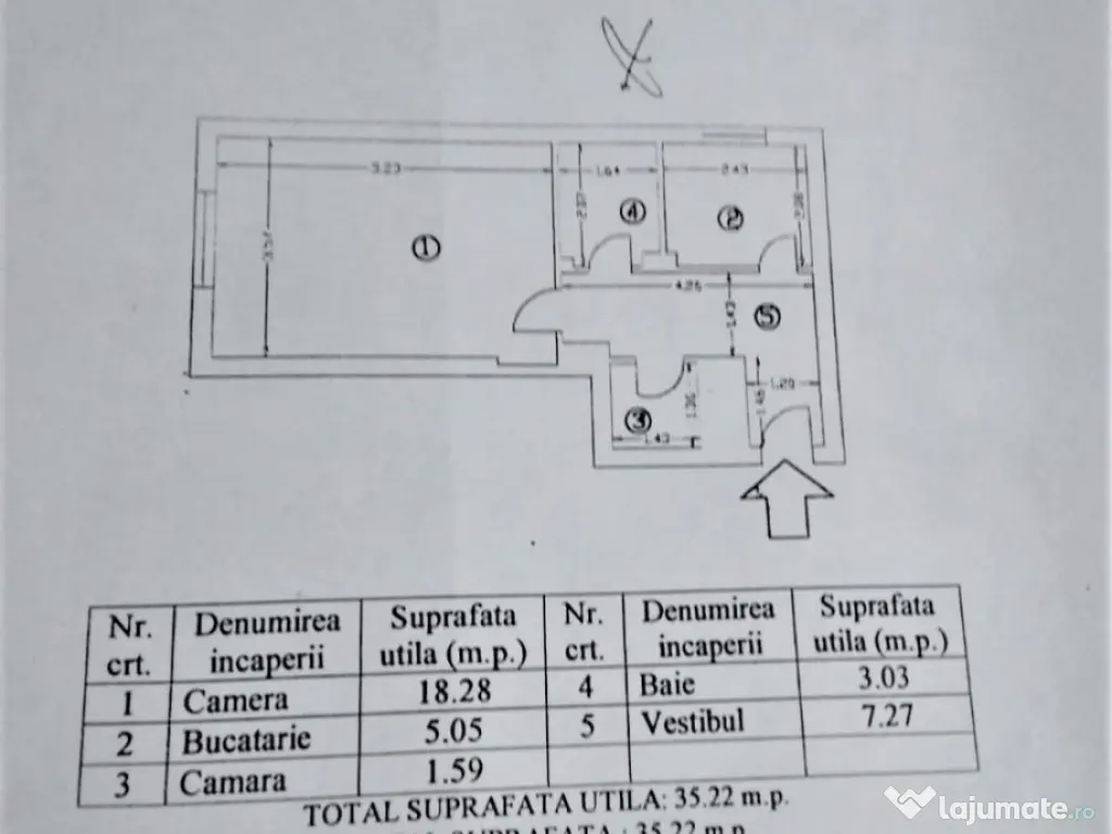 Inchiriere Garsoniera Barbu Vacarescu Floreasca proprietar 