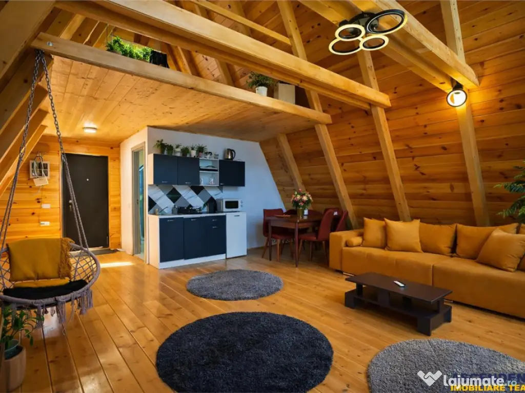 In incantare peisagistica,rafinata cabana, echipata,Moieciu, 