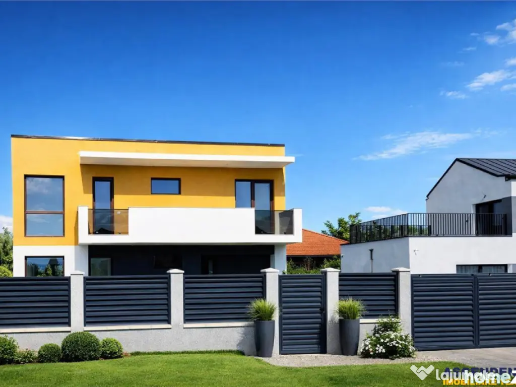 Vila P E, 5 camere,3 bai,teren 418 mp,finisaje top, intabula 