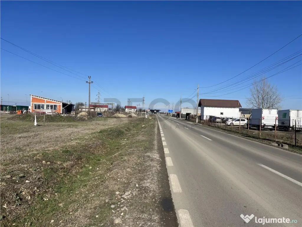 RECO teren industrial cu PUZ in Santandrei 