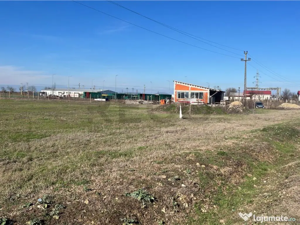 RECO teren industrial cu PUZ in Santandrei 