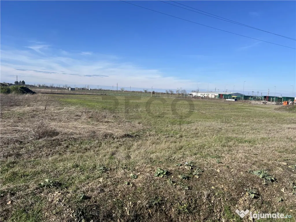 RECO teren industrial cu PUZ in Santandrei 