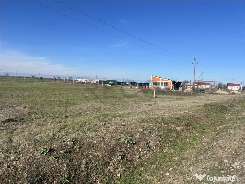 RECO teren industrial cu PUZ in Santandrei 