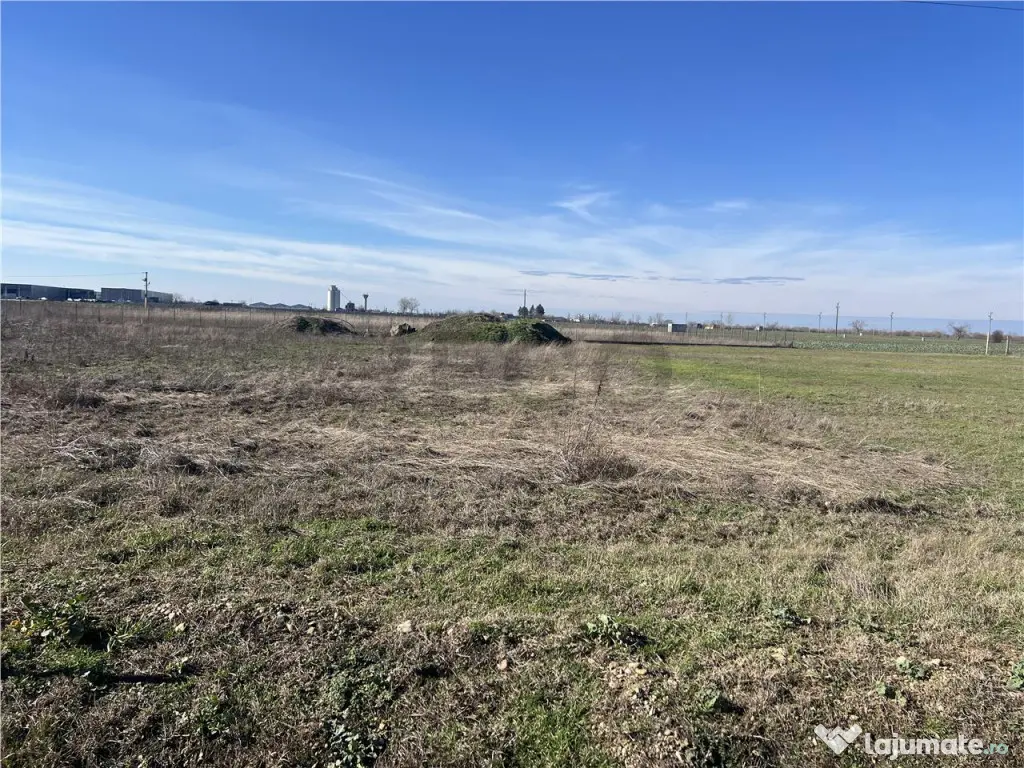 RECO teren industrial cu PUZ in Santandrei 