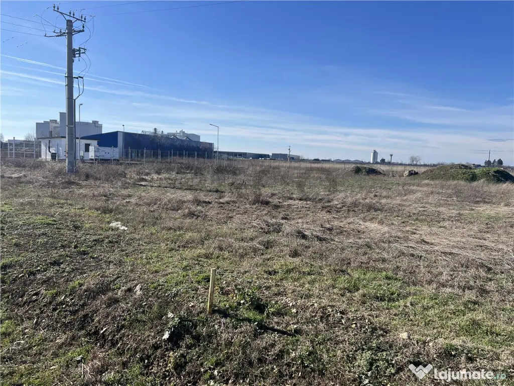 RECO teren industrial cu PUZ in Santandrei 