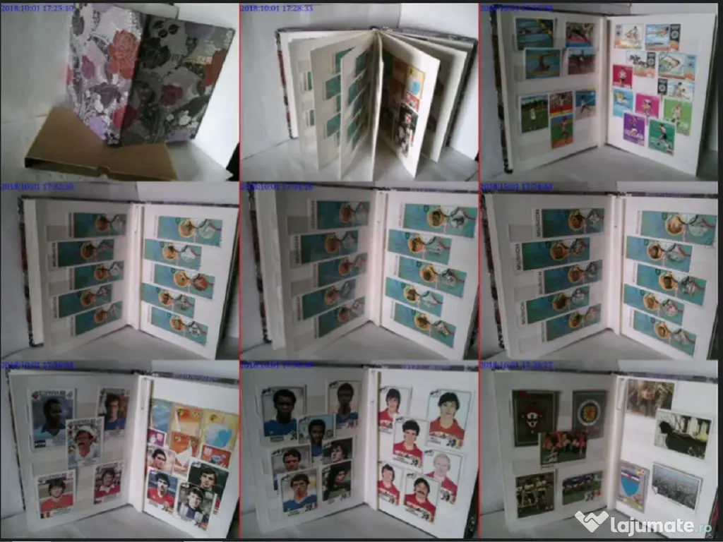 Timbre stickere Panini rare Euro 84 Espana 82 Jocuri Olimpice 72 si 88 