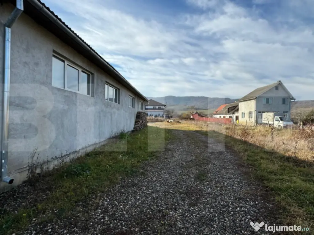 Afacere la cheie, casa de locuit si 28 ari de teren in Arcal 