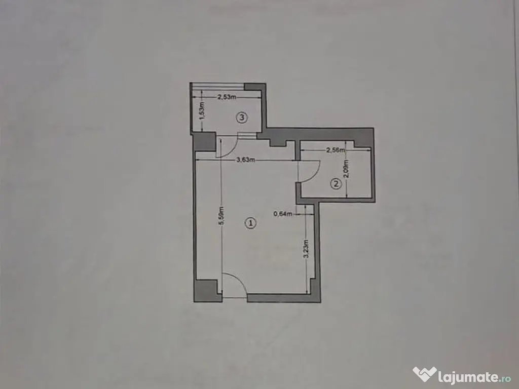 Garsonieră modernă Militari Residence | Etaj 5 | Bloc 2... 