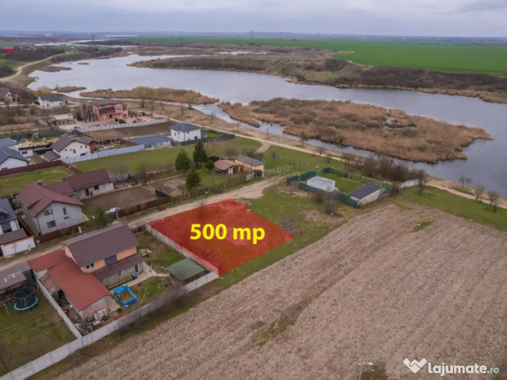 BRANESTI - VADU ANEI, TEREN 500 MP, FRONT STRADAL 22 MP! 