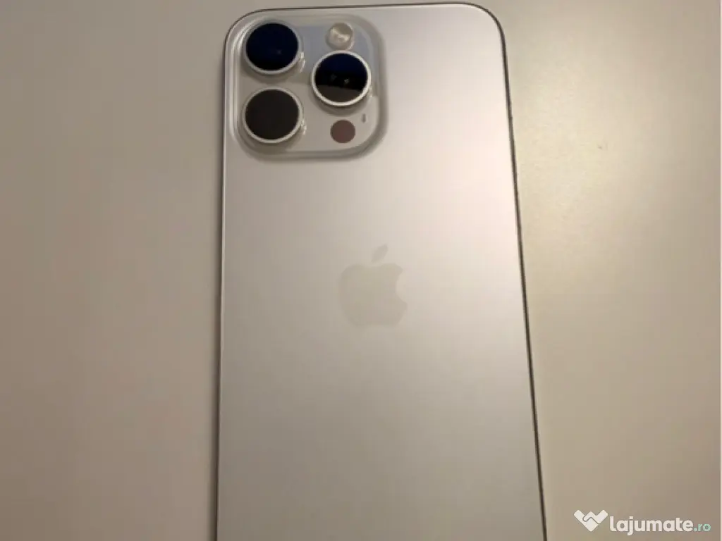 iPhone 15 pro max, White Titanium 