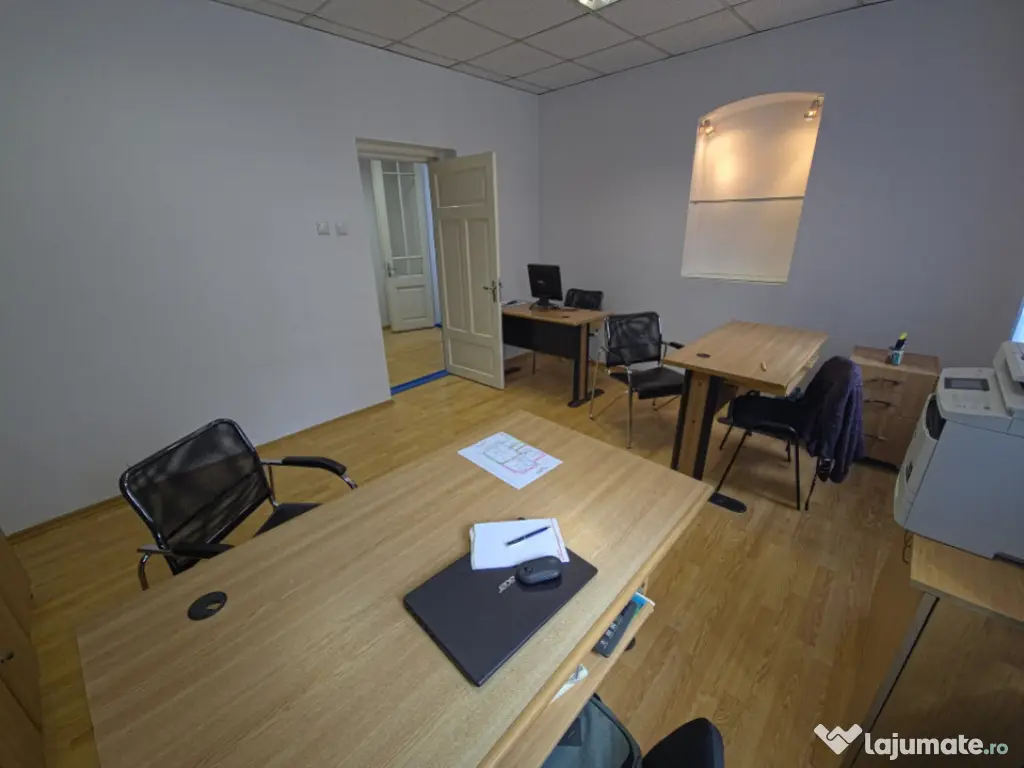 Spațiu birouri ultracentral mobilat sau gol 60 mp 